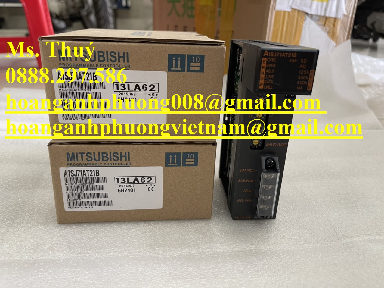 Mitsubishi A1SJ71AT21B- Module nhập khẩu - Bình Dương